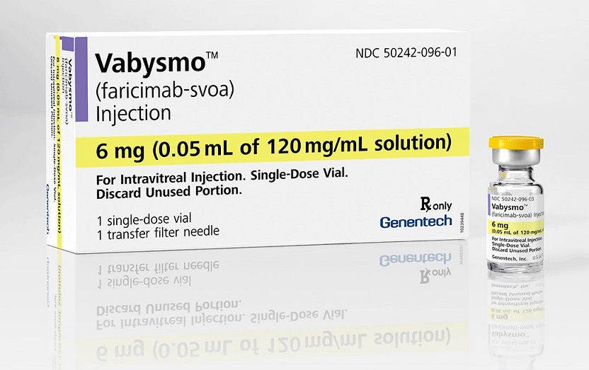 US FDA Accepts Supplemental BLA for Genentech’s Vabysmo in RVO