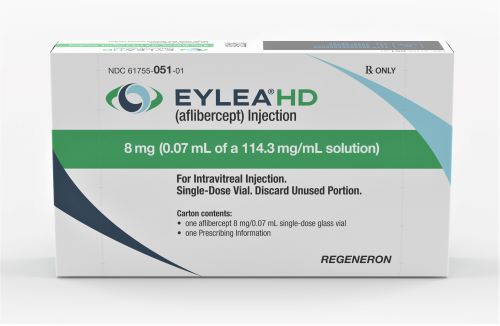 US FDA Approves Eylea HD for RVO, Plus Monthly Dosing in All Approved Indications