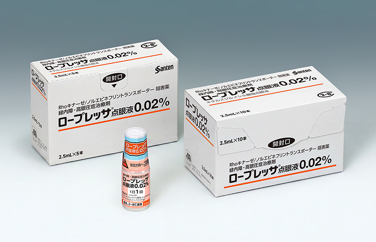 Santen Launches Rhopressa Glaucoma Drops in Japan